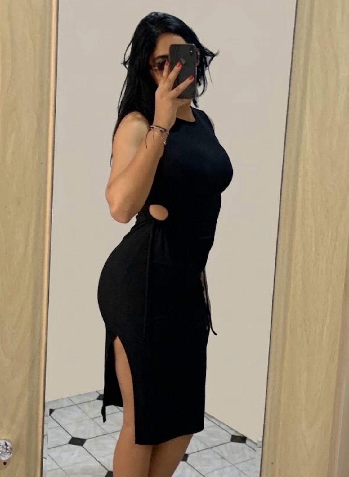 Robe noir simple 
