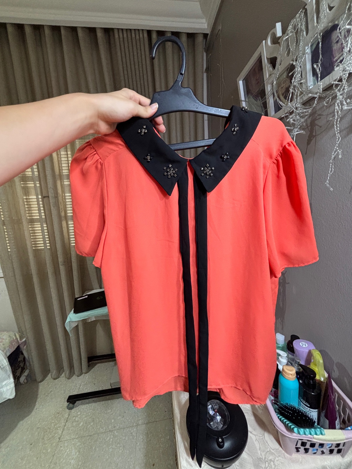 Chemise à strass
