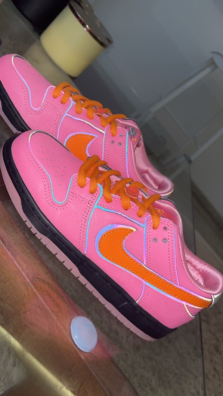 Sneakers Pink & Orange