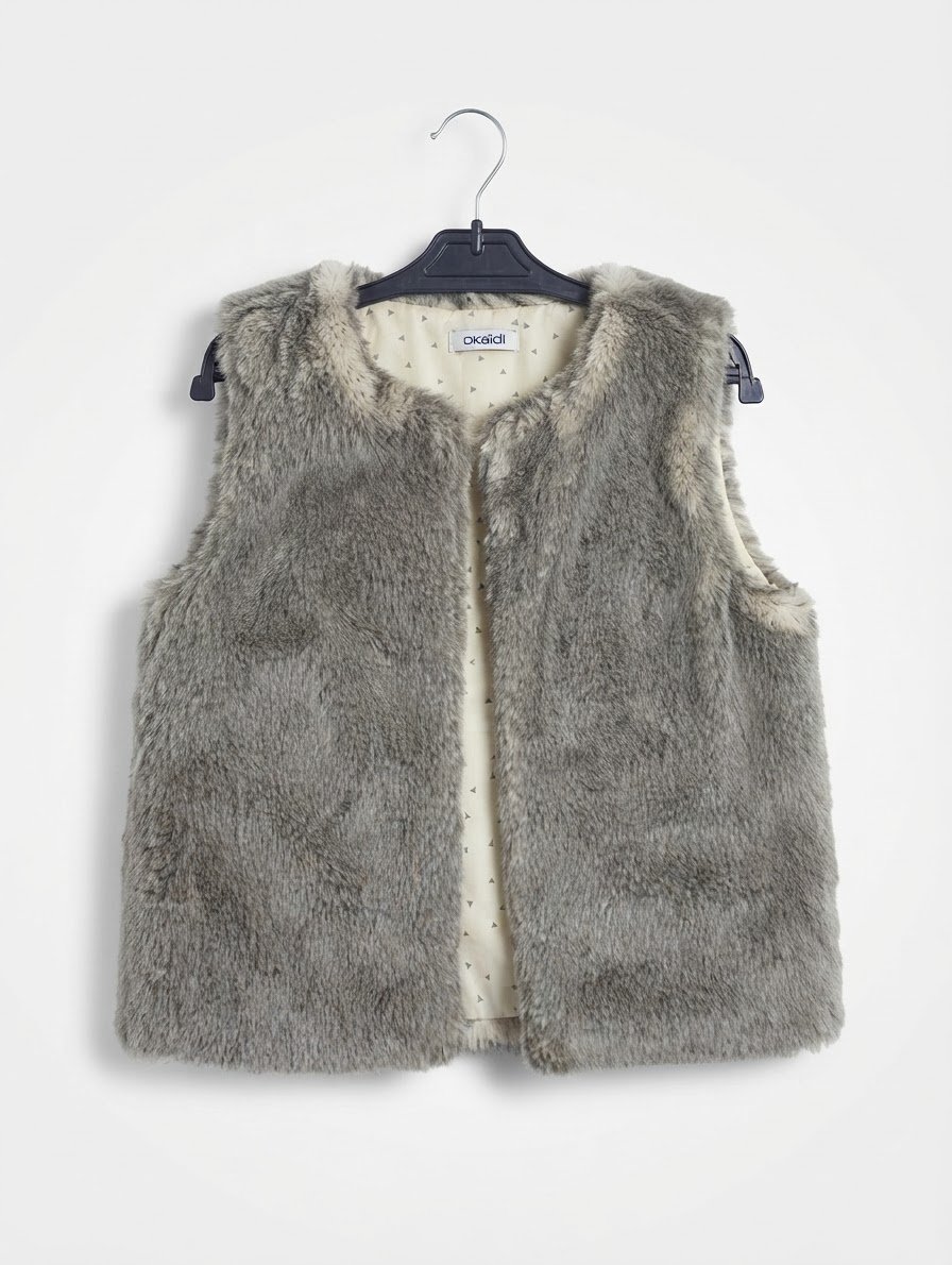 Gilet sans manches fausse fourrure - Okaïdi (À partir de 12 Ans / Taille 38)