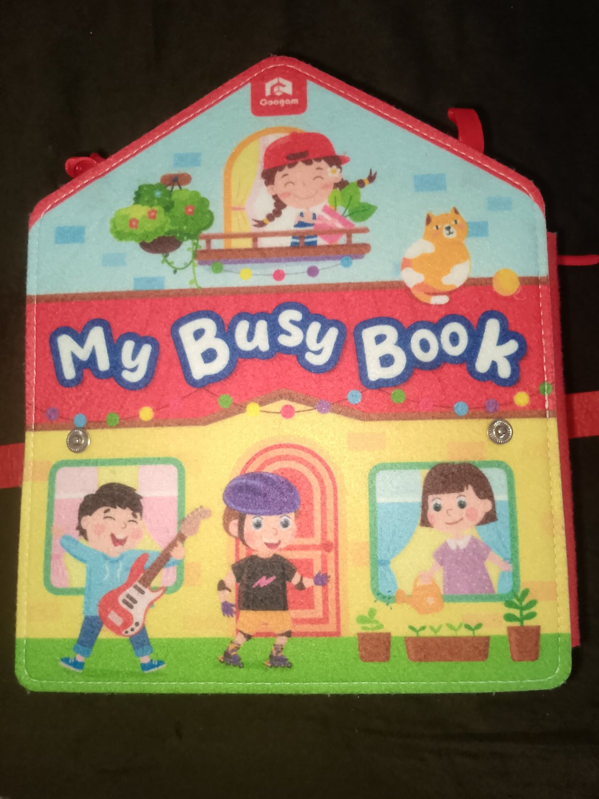Jeux en tissu + livre maternelle 🎁