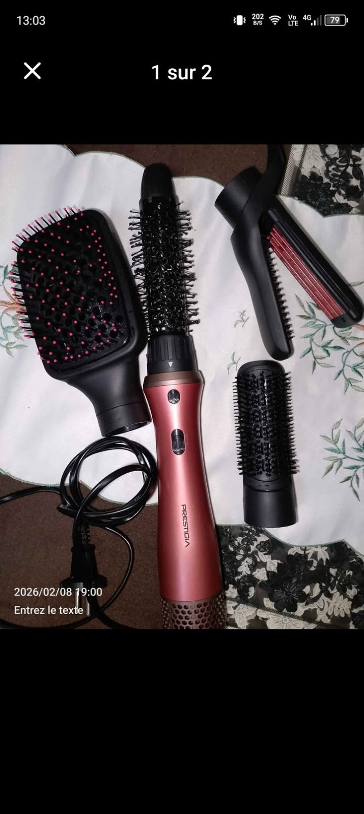Brosse soufflante PRESTIGIA