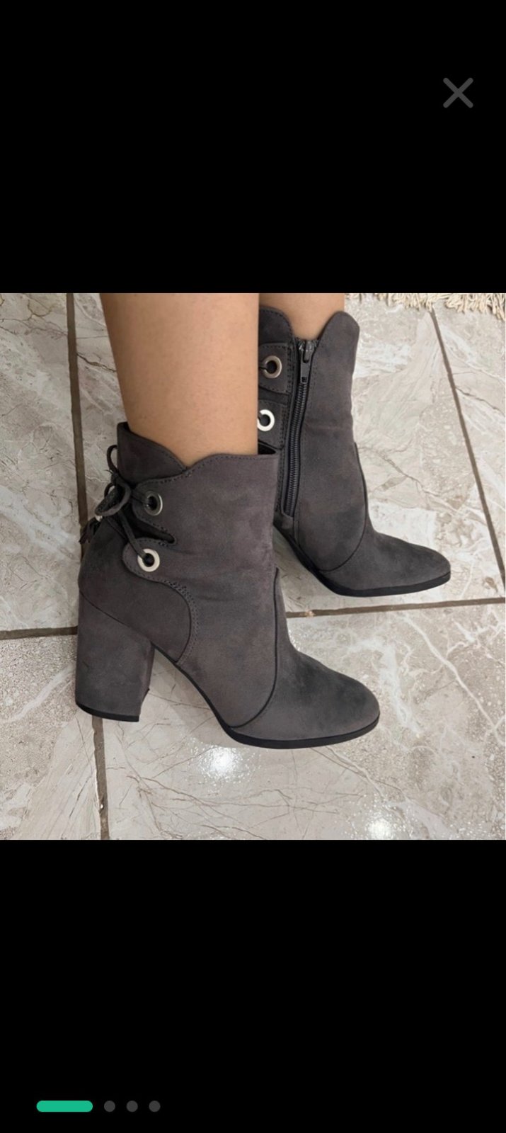 Bottines gris