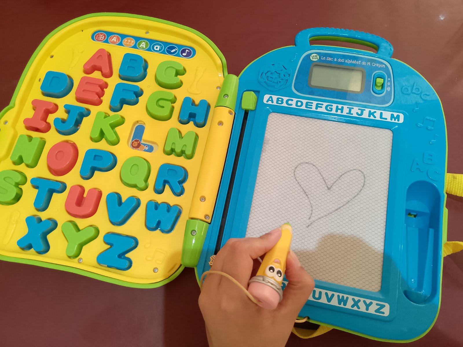 Valise d'alphabet 