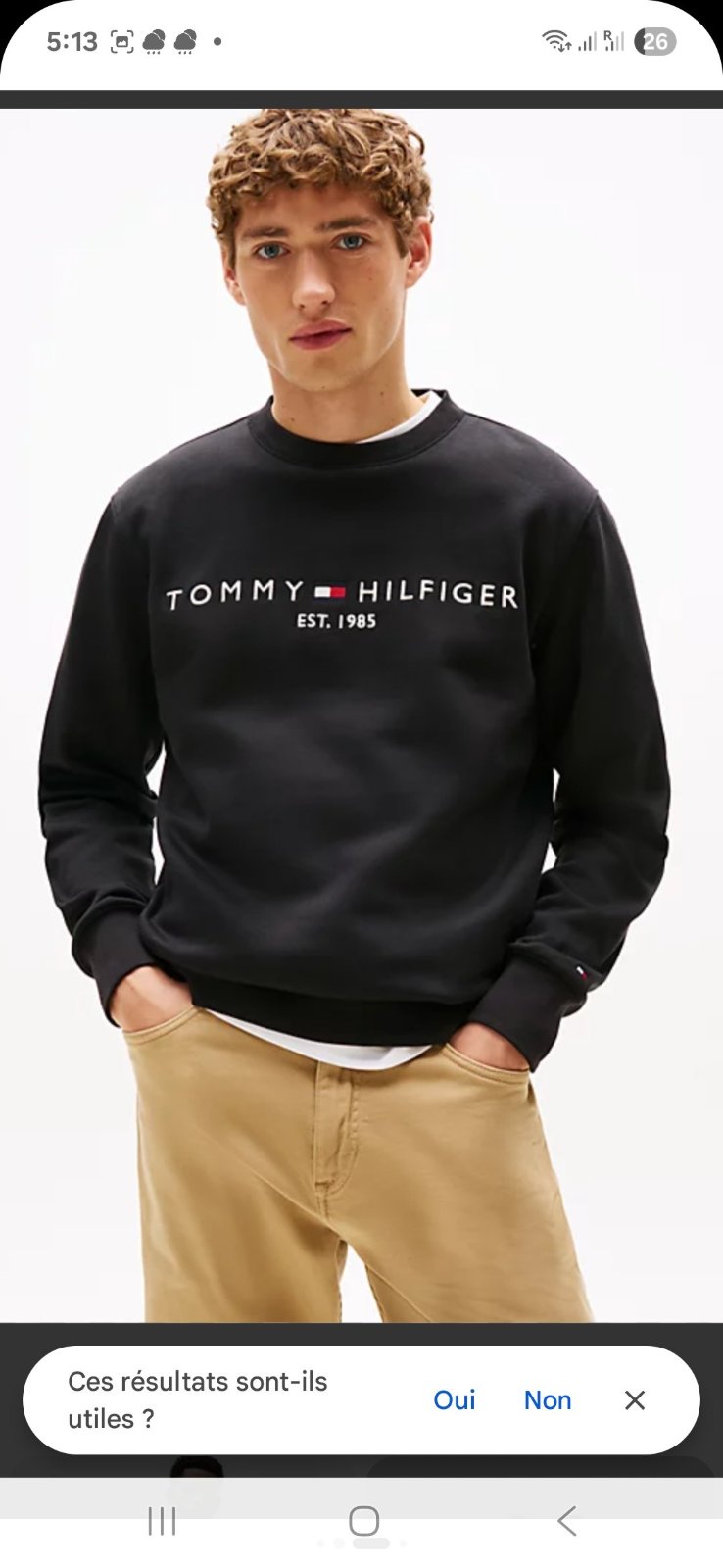 Pull Tommy taille S