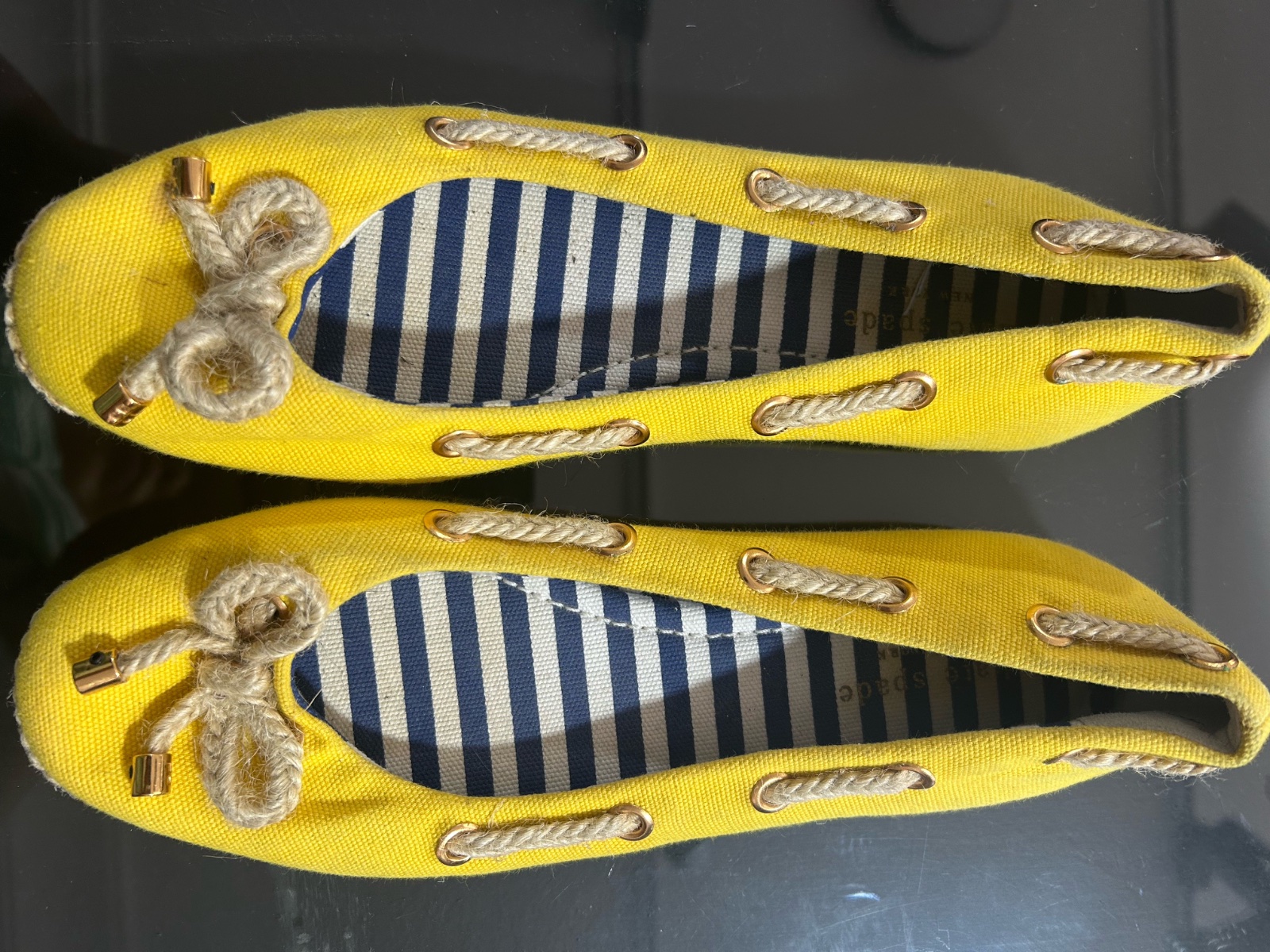 Flats Kate Spade yellow
