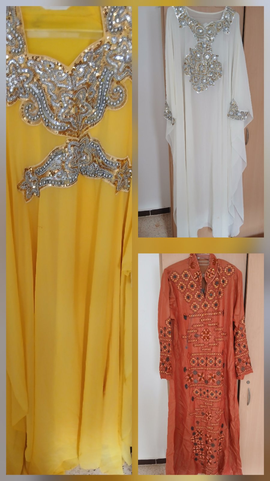 Trois koftan taille 42/44
