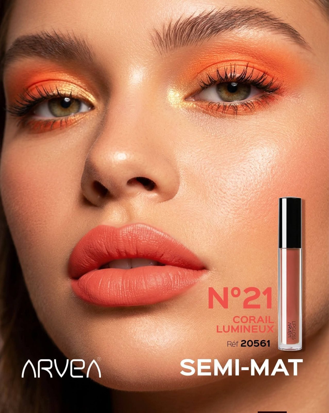 Lip glos semi mat 