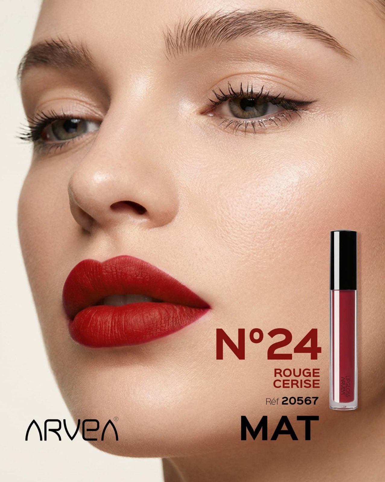 Rouge mat 