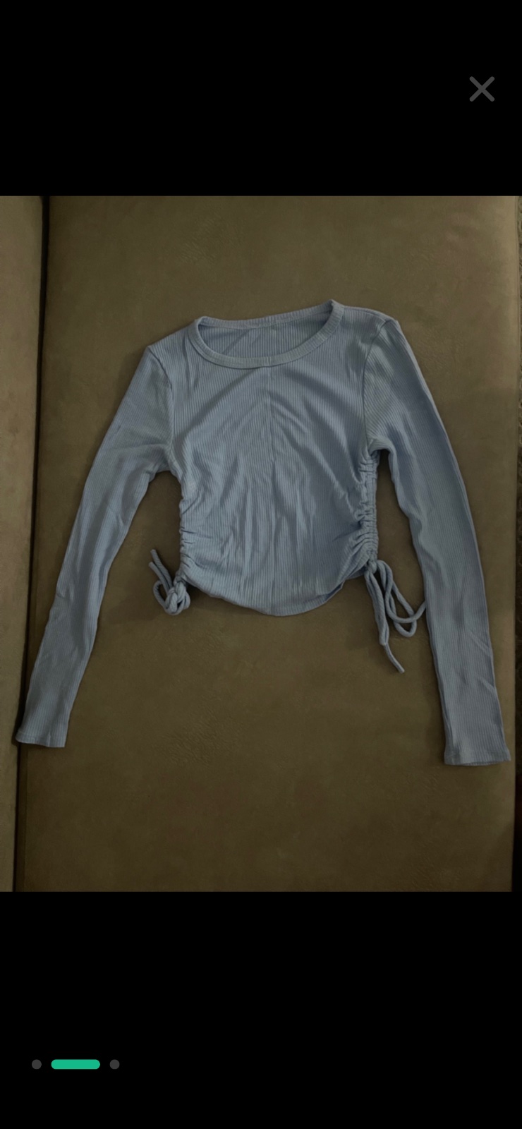 Pull bleu 