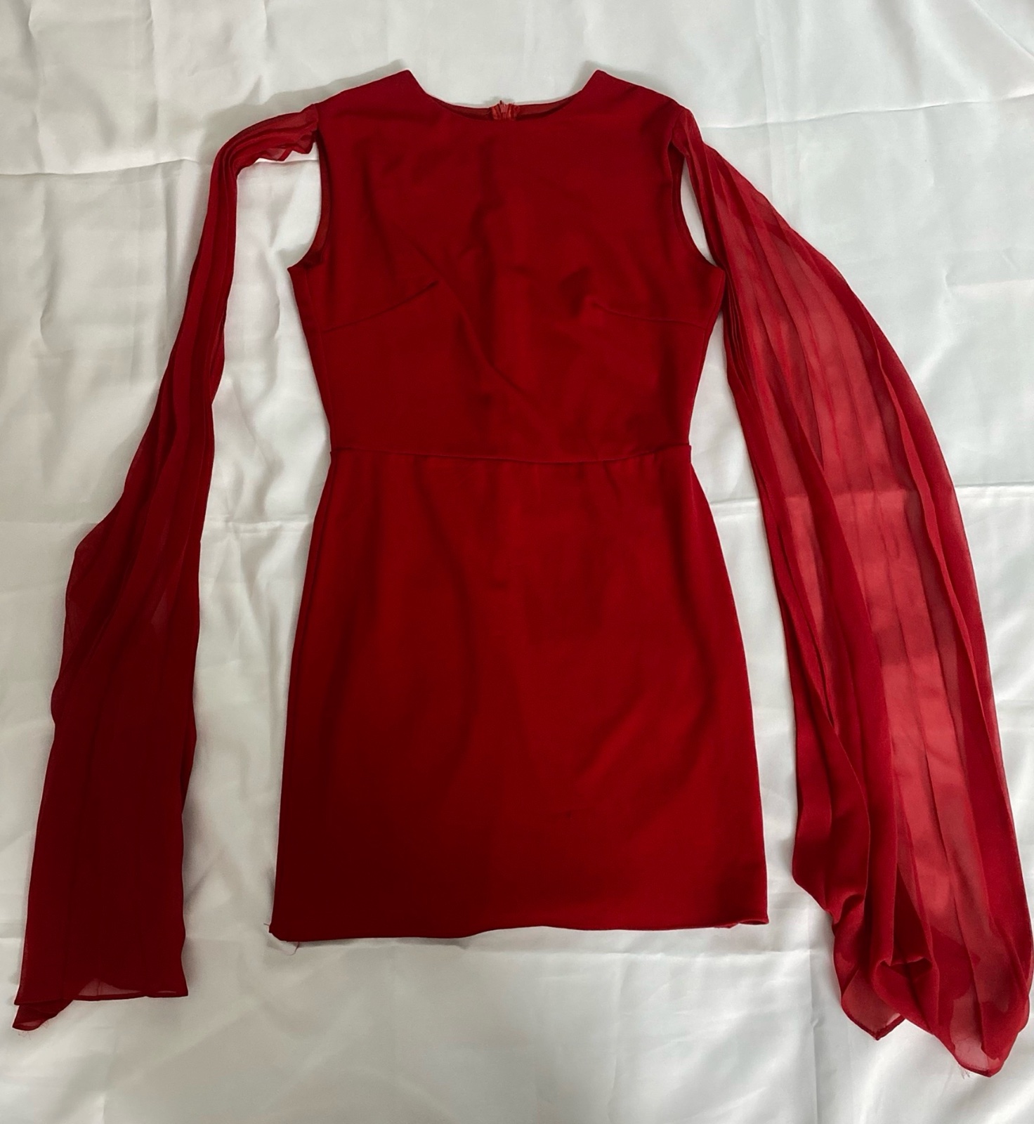 Robe rouge courte