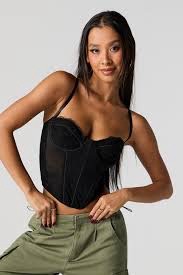 Corset noir