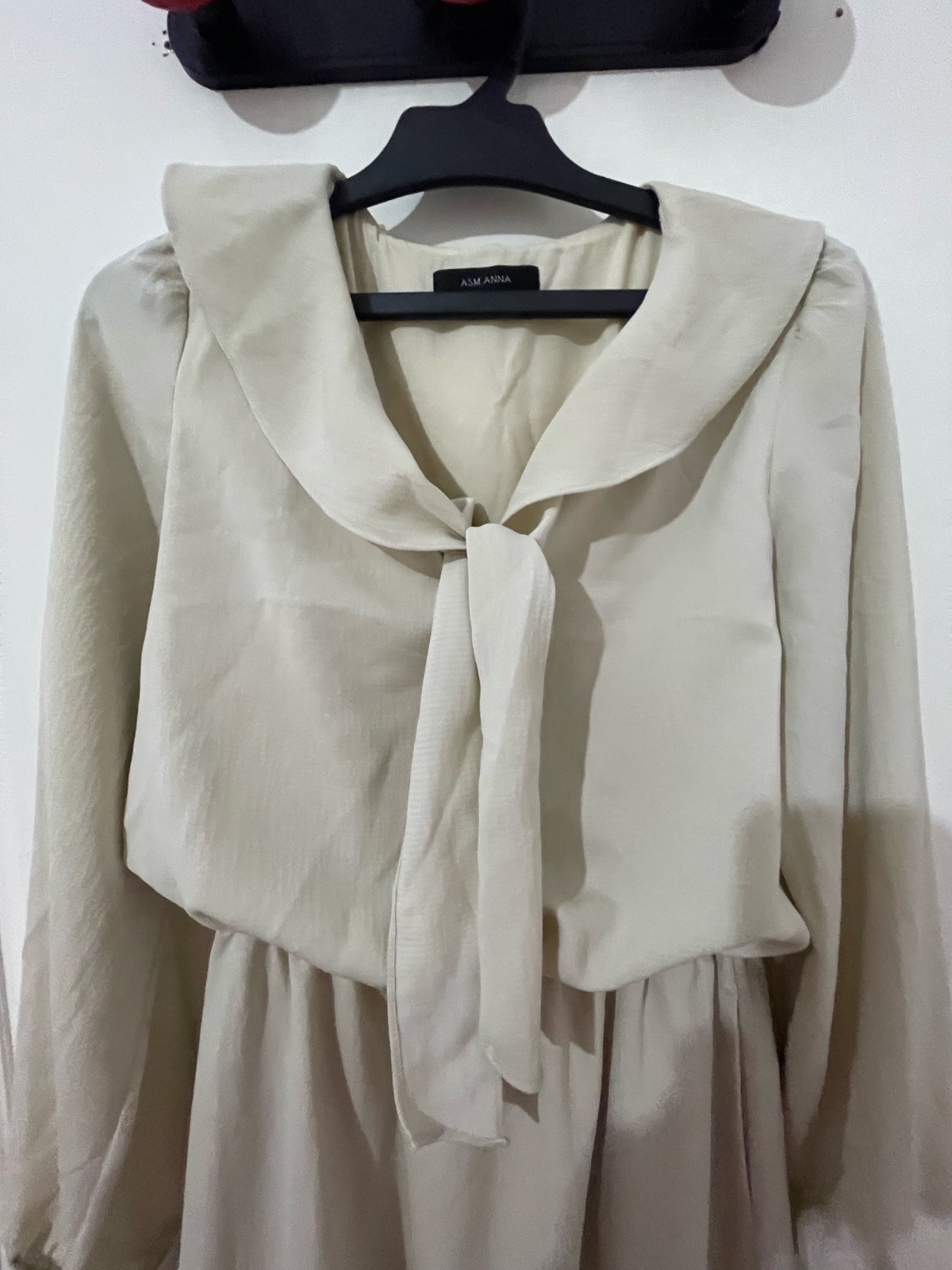Robe midi beige taille 36