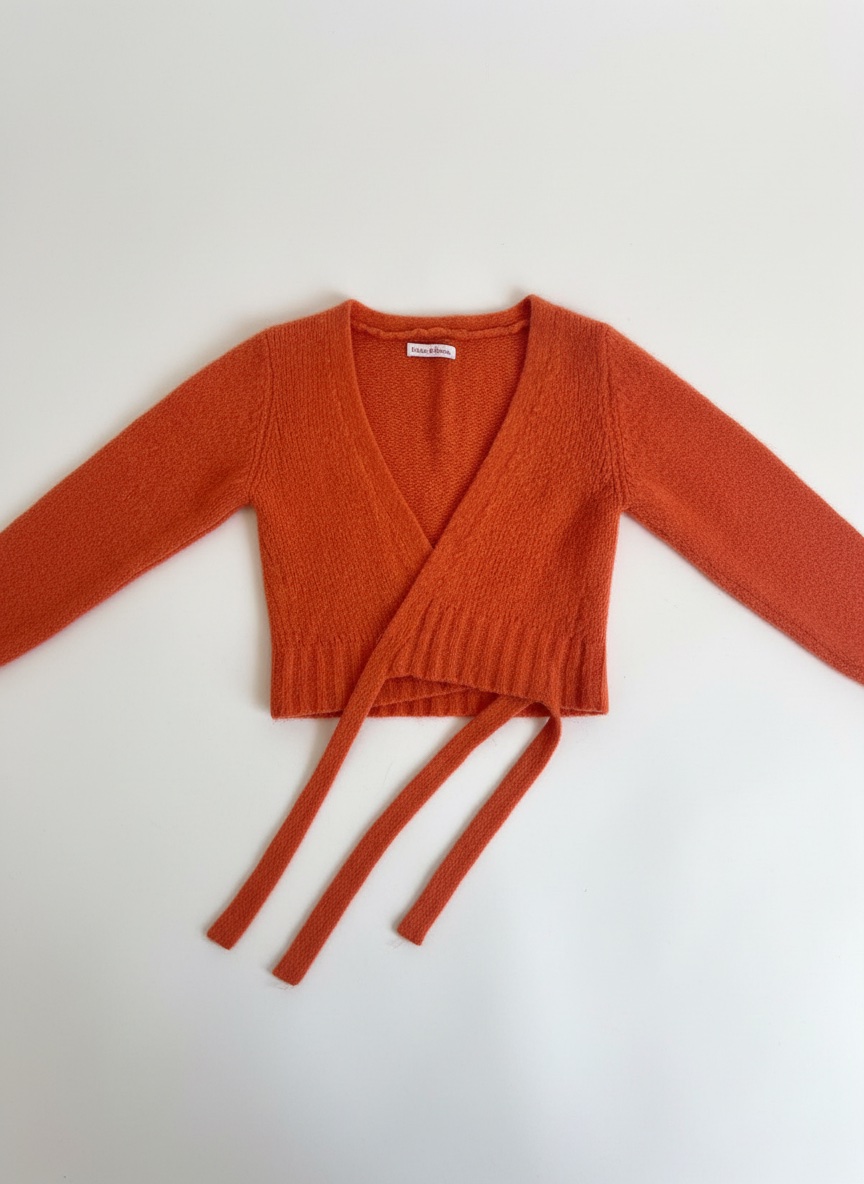 Gilet courte orangé