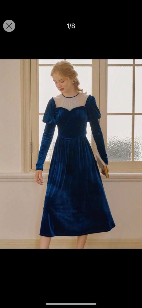Robe élégante style old money