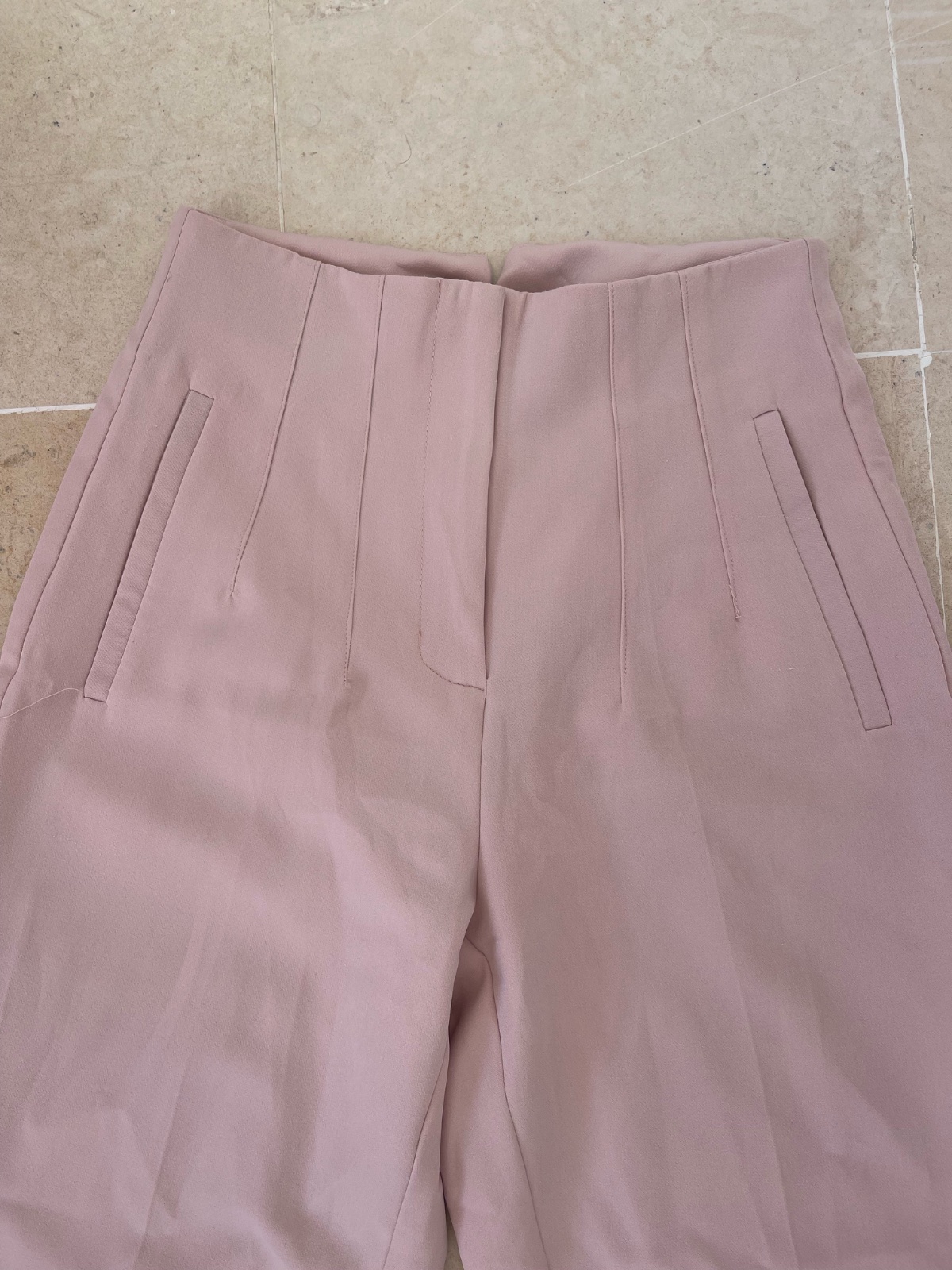 Pantalon coupe zara taille s