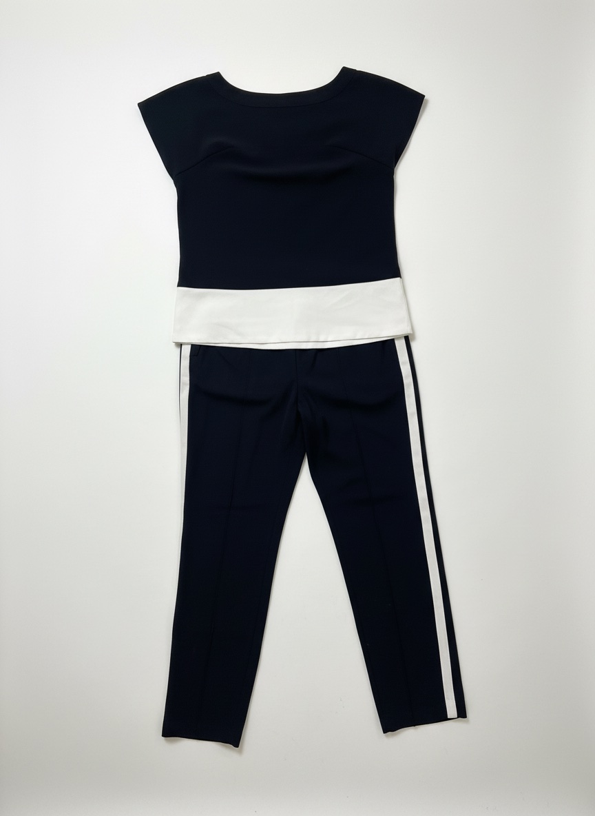 Set zara taille 36/38 avec bande blanc