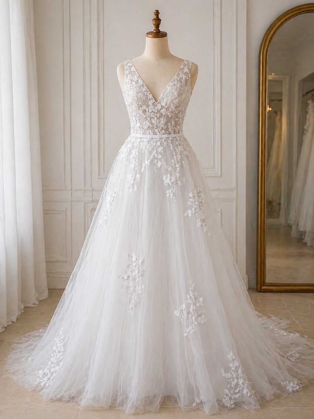 Robe de mariage taille l modifiable 
