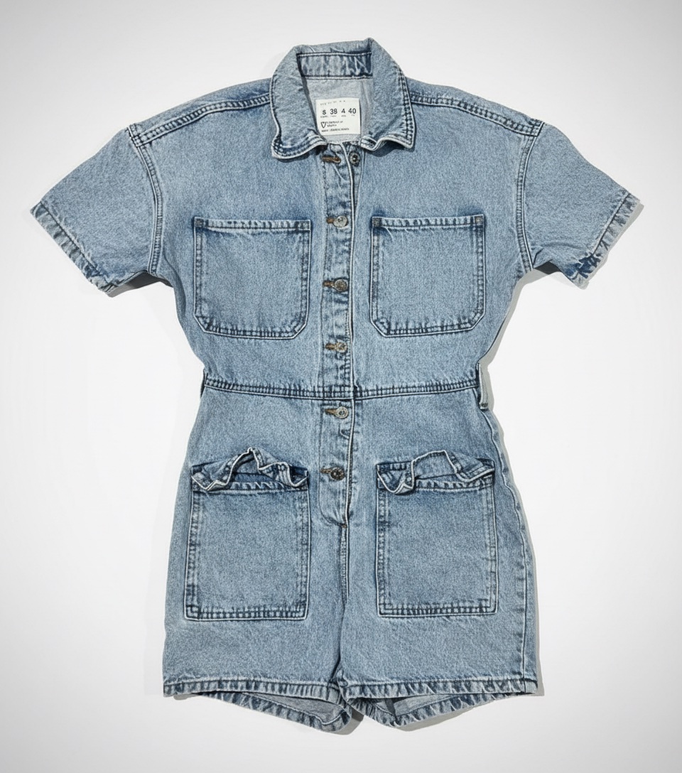 Combinaison en jean femme