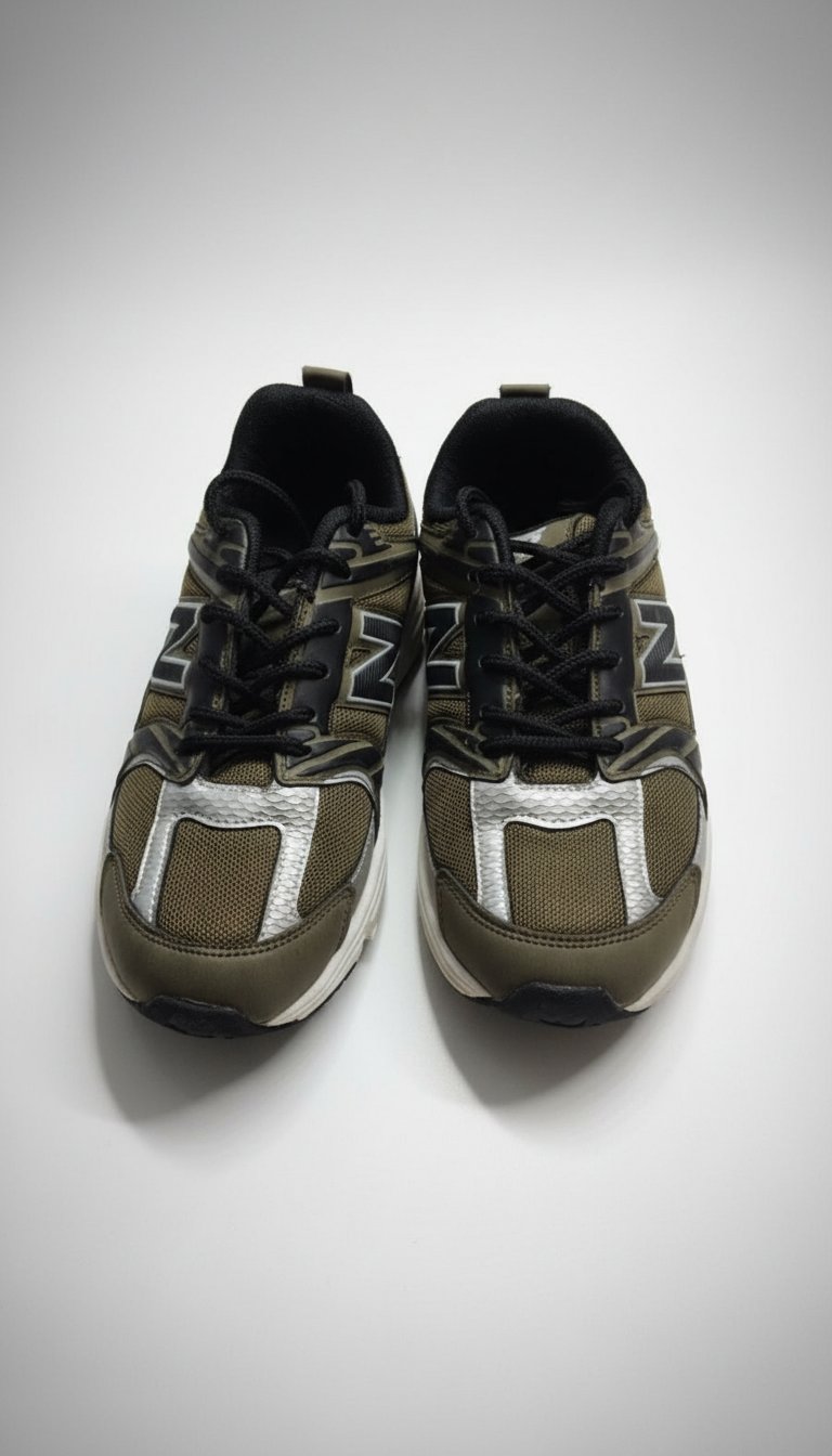 Chaussures New Balance vertes 