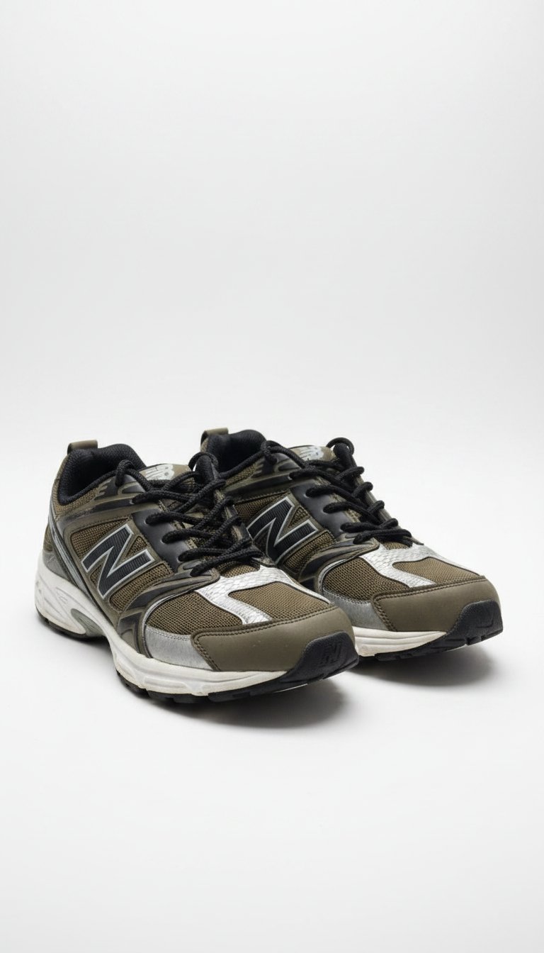 Chaussures New Balance vertes 
