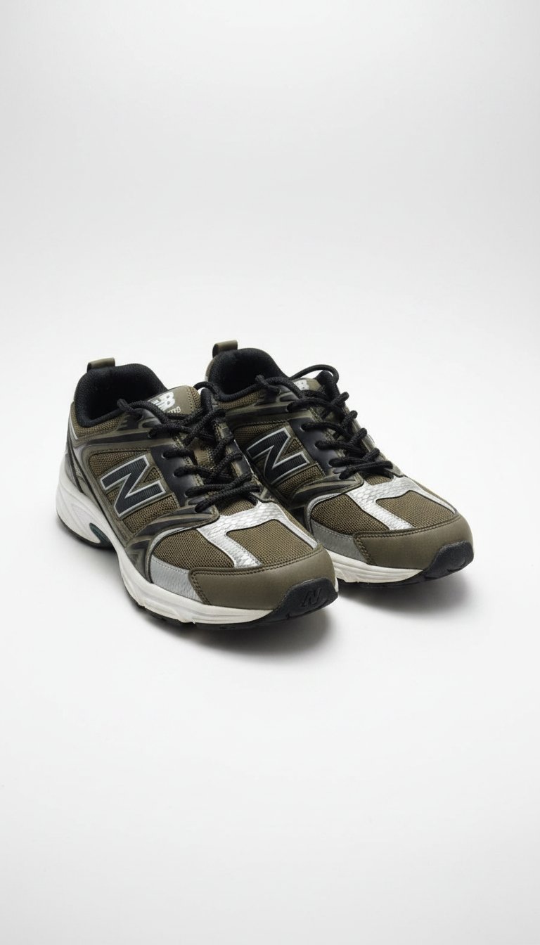 Chaussures New Balance vertes 