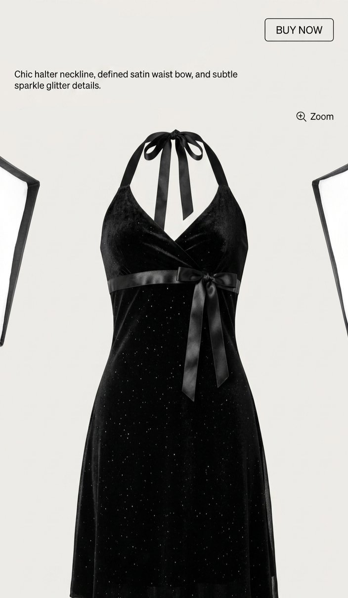 Robe soirée noire 