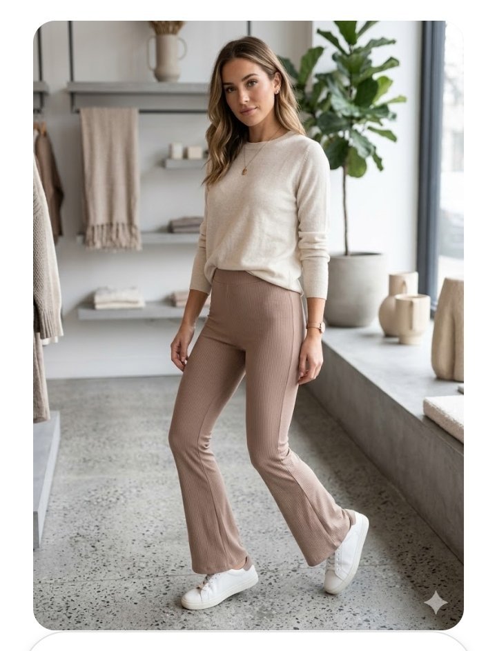 Pantalon patte d'éléphant 