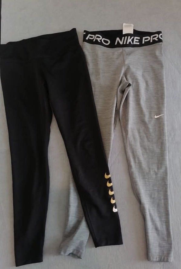 2 leggings nike authentiques