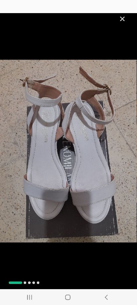 sandale blanc