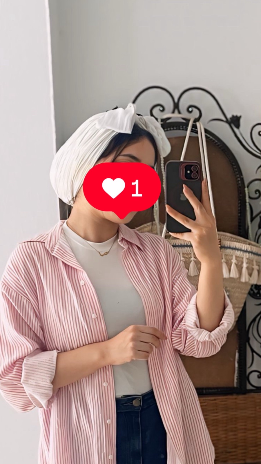 Turban blanche