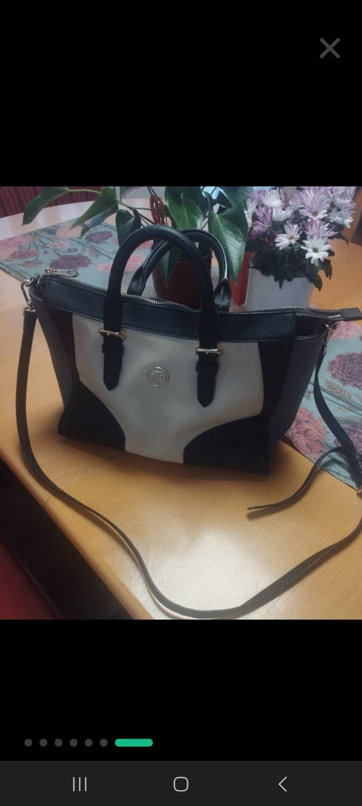 SAC A MAIN A BANDOULIÈRE TOMMY HIFLIGER  