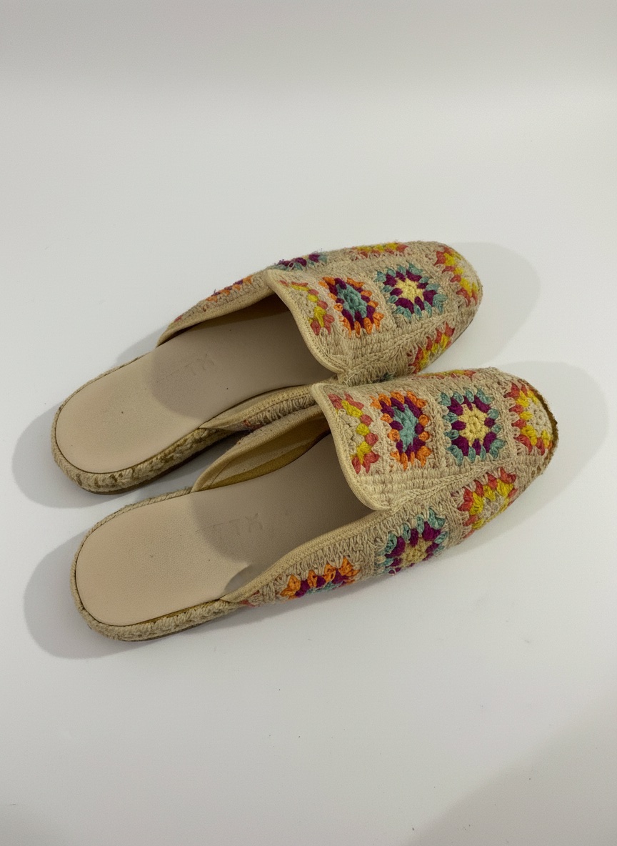 Mules en crochet