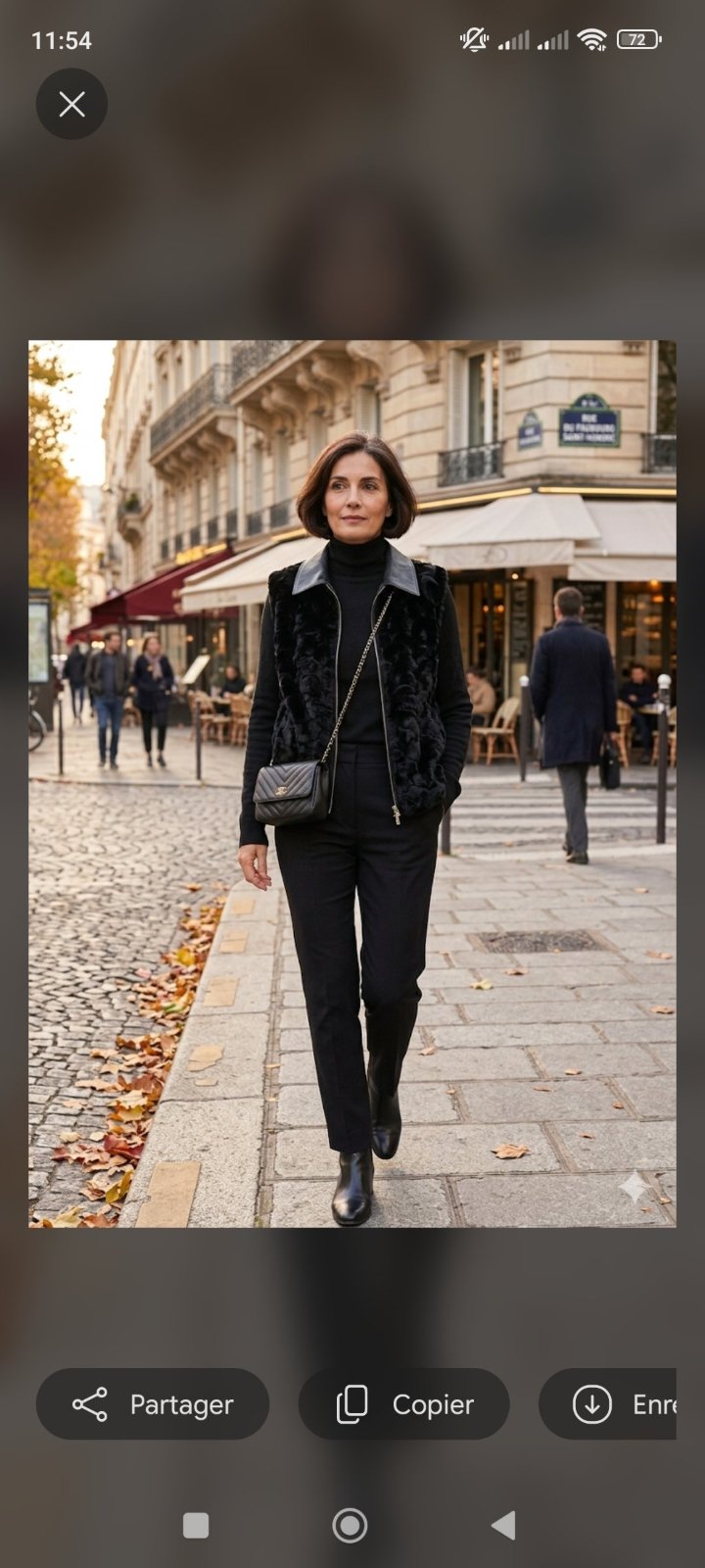 Doudoune noir pour femme