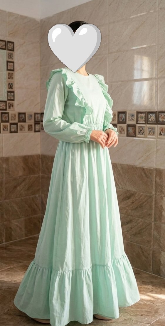 Robe vert d'eau 