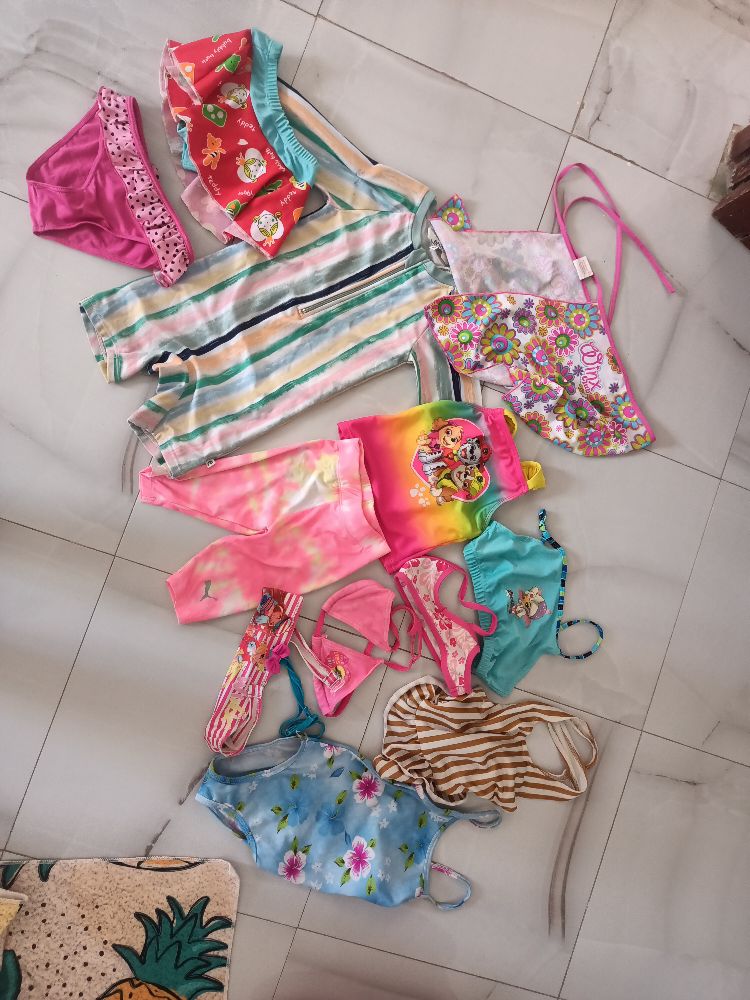 Lot de maillot fillette 