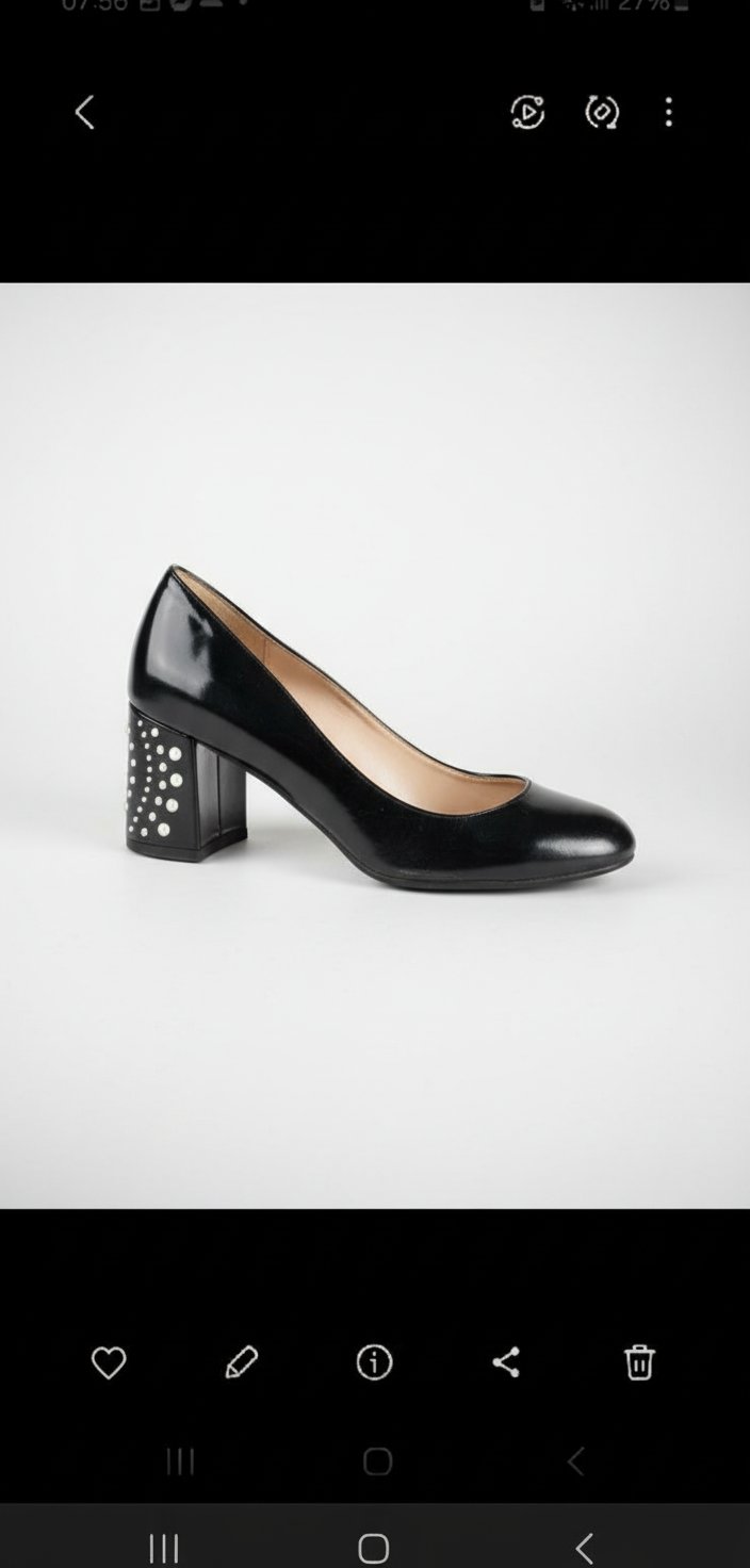 Escarpin en noir 