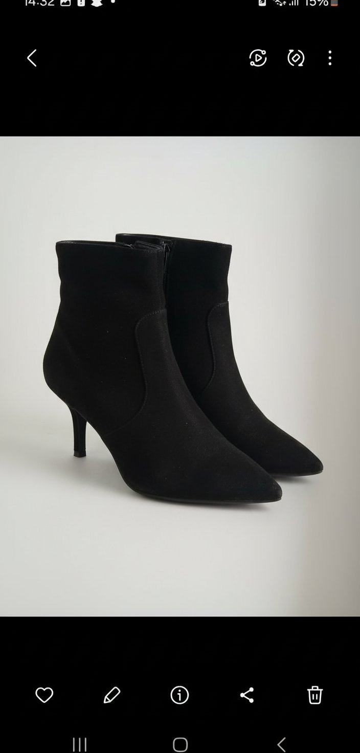 Bottines en noir de marque ovd