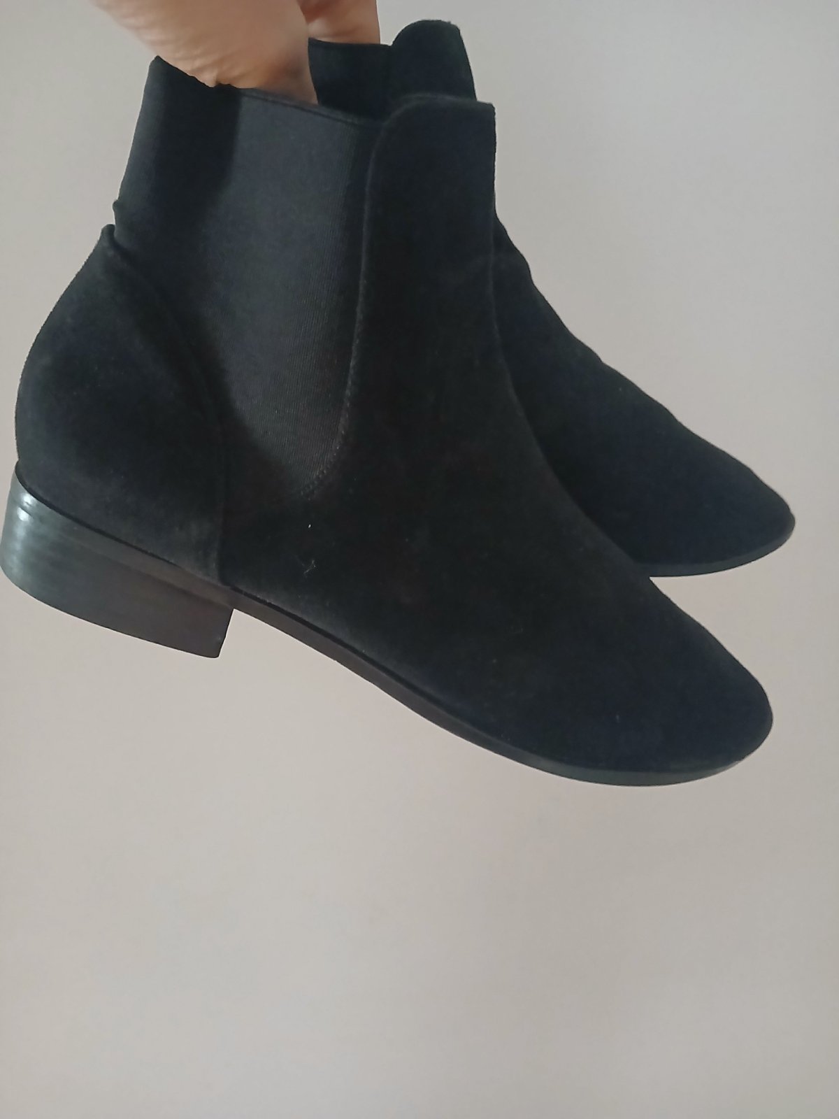 Bottines en noir de marque Aldo deja porté 