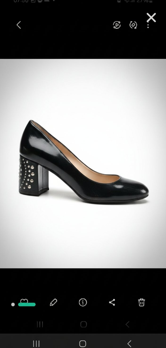Escarpin en noir 