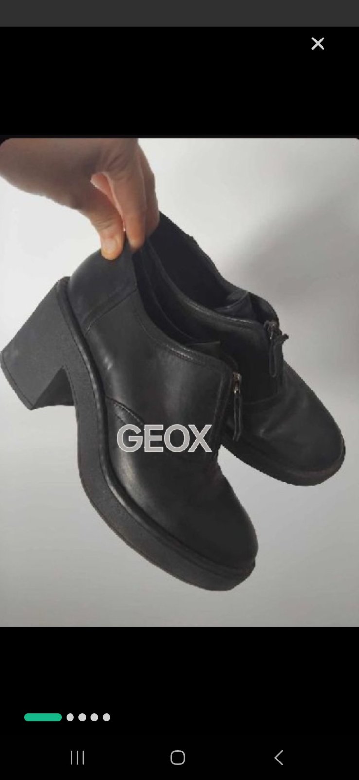 Debies en noir de marque geox 