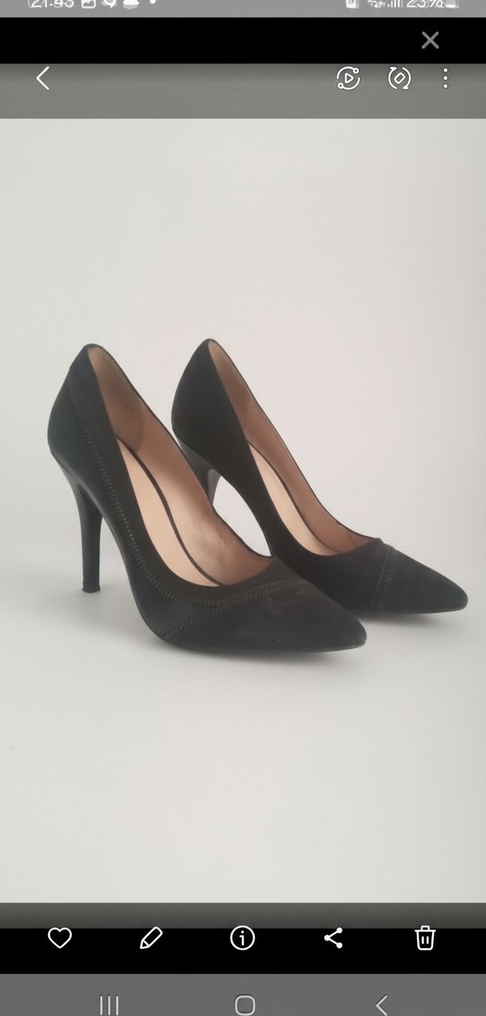 Escarpin en noir 