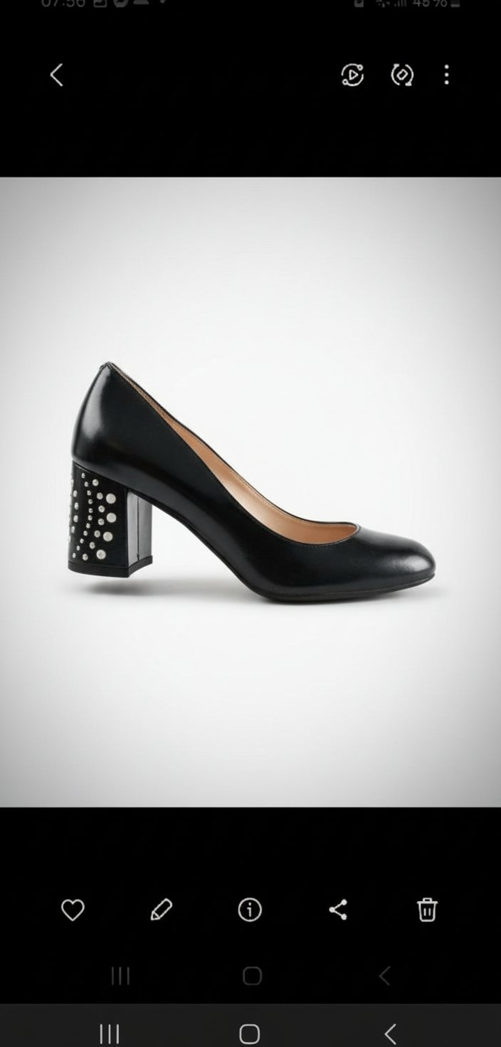 Escarpin en noir 