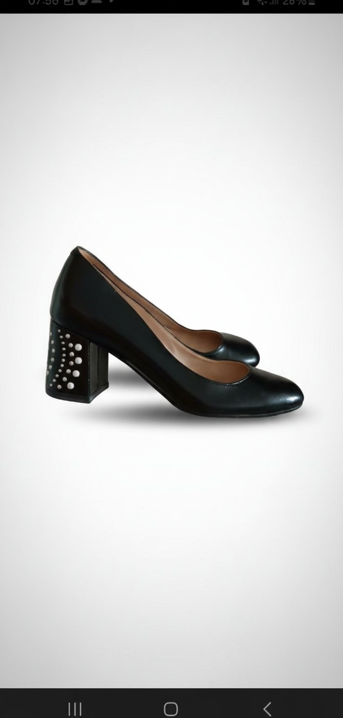 Escarpin en noir 