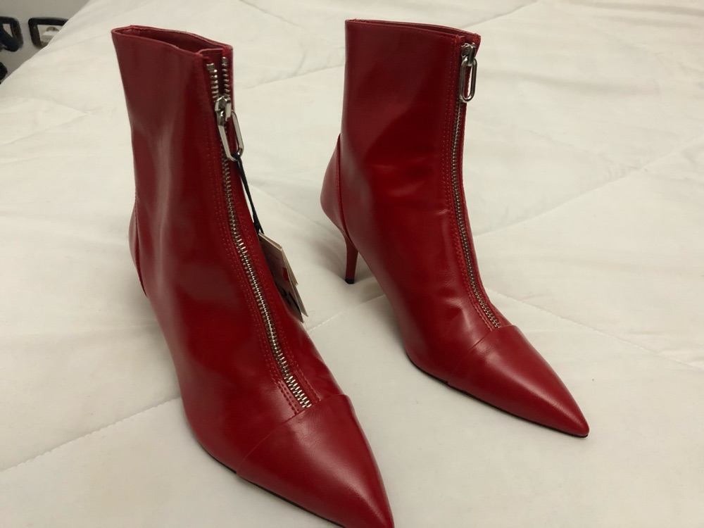 zara botte femme