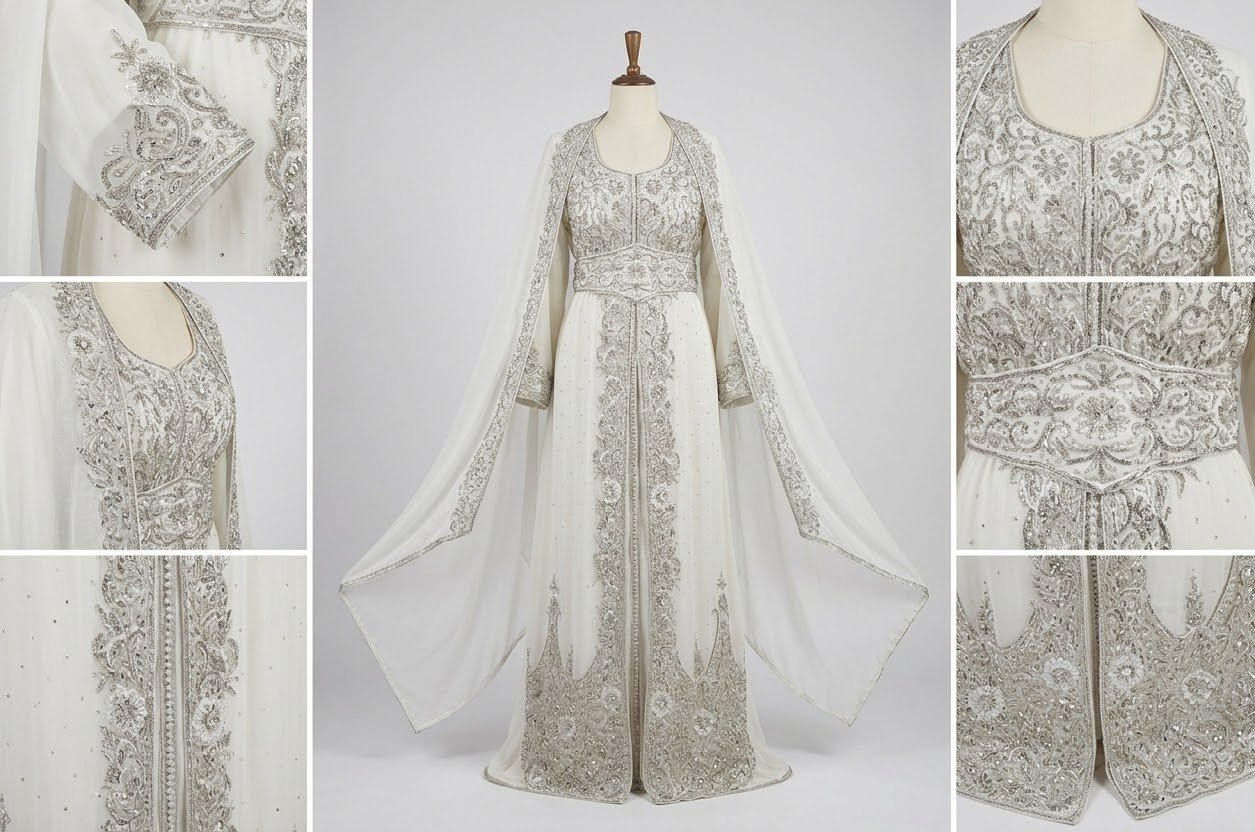 Coftan soiree + cape  
