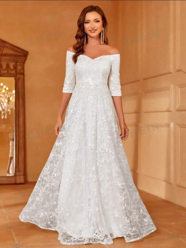 Robe pour fiançailles ou mariage