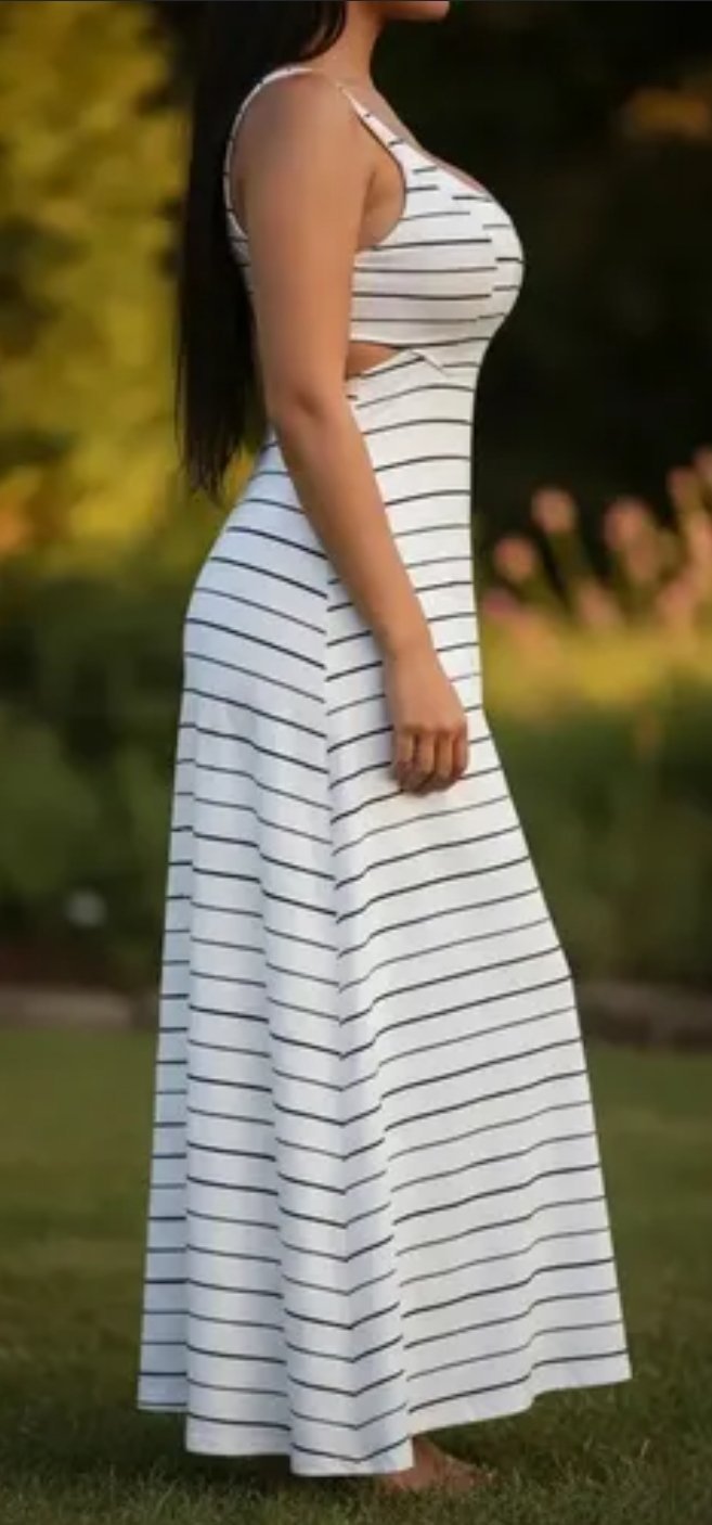 Robe longue bershka