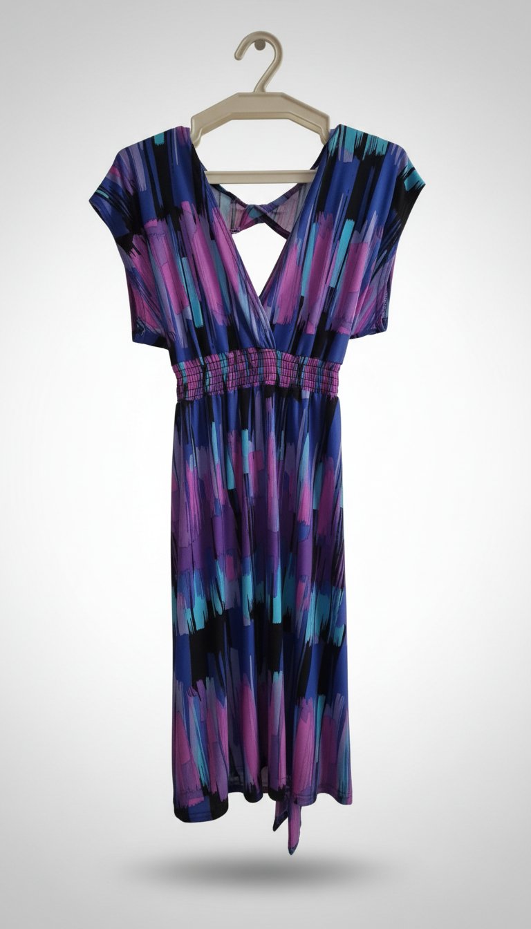 Robe décolletée