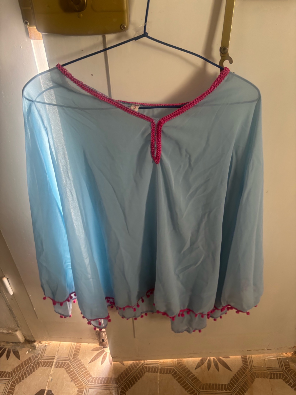 Cache maillot kimono